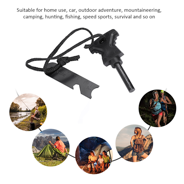 Magnesium Tulikivi Sytytin Hätä Outdoor Selviytymis Camping