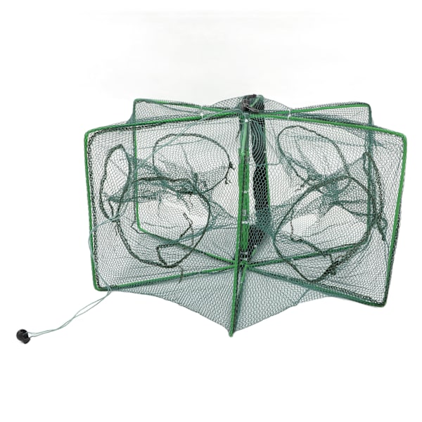 Polygon Fiskebetsfälla Automatisk fiskenätsfälla Vikbar Bärbar Räkbur 50x25cm