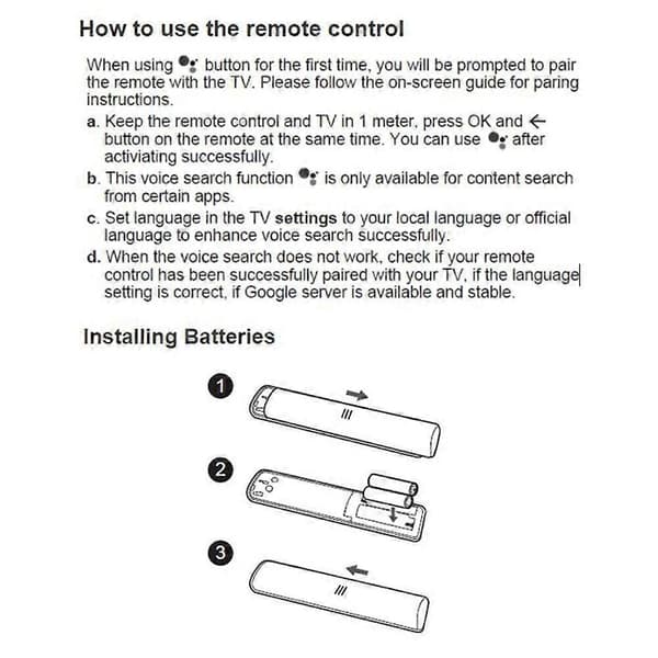 Type C RC802V Voice Function Remote Control For TCL TV Television Remote Control Replacement