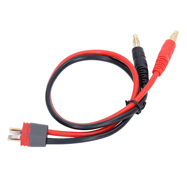 14AWG T-kontakt till 4,0 mm banankontakt hane laddningskabel RC bil laddningskabel för utomhusbruk