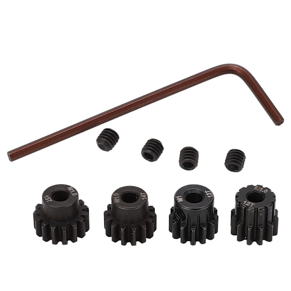 25DP M1 5mm RC-auton moottorivaihde 12T 13T 14T 15T hammaspyöräsetti 1/8 RC-kauko-ohjattavalle autolle