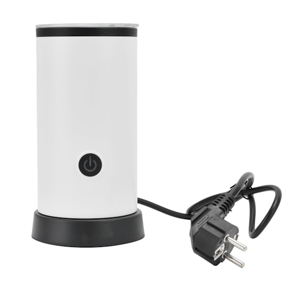 Melkeskummer Mini Automatisk Kaffe Lav Støy Skummende Maskin for Cappuccino Latte Kaffe Hvit EU Plugg 220‑240V