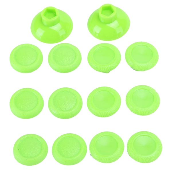 Justerbara Höjd Rocker Cap Tumgrepp Skydd Joystick för PS4/XBOX ONE Gamepad Grön