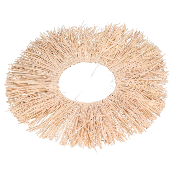 Raffia seinäkoriste kannettava tekstuuri ulkonäkö seinävaate ympäristöystävällinen Raffia roikkuva seinä