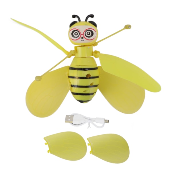 Sødt Flying Bee-legetøj med intelligent sensor og automatisk slukningsbeskyttelse