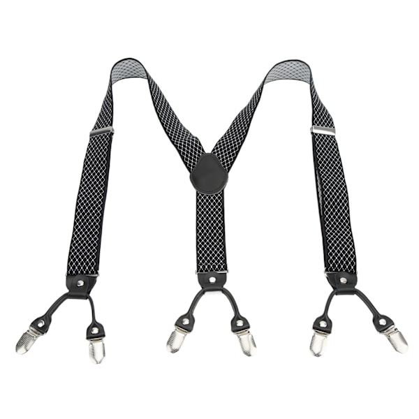 Herre Seler Let Justerbare Y-formede Stropper 3,5x110cm/1,4x43,3in Ergonomiske Seler til Tøjmatchning