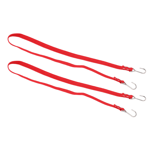 2 kpl RC Elastisen Bagagehihnoja Nylon Yleinen RC Bungee Kiinnitys Naru Kaikille RC Autoille Punainen