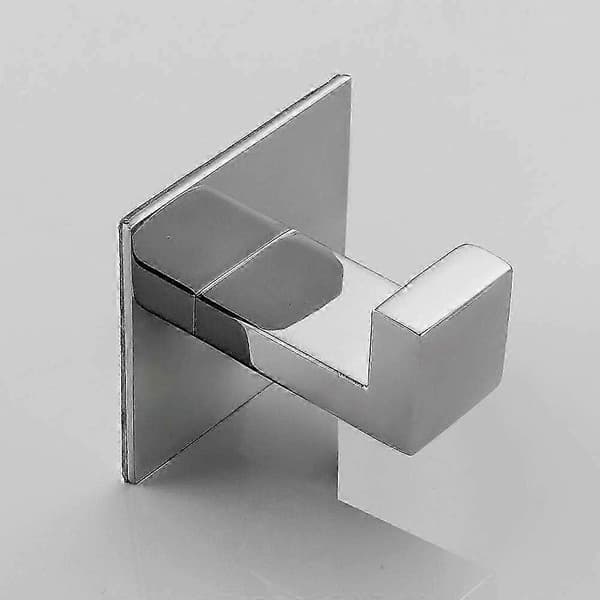 Self-adhesive stainless steel towel hook, bathrobe hanger, hook p