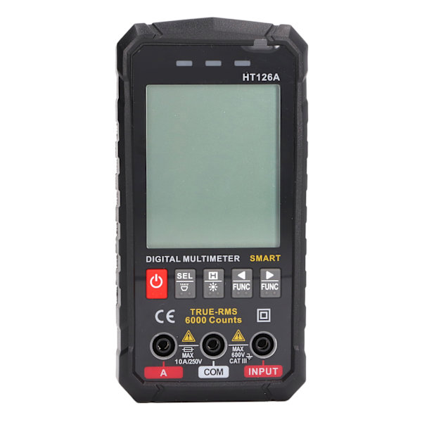 Digitalt display multimeter farveskærm automatisk identifikation elektronisk detektionsmåler HT126A