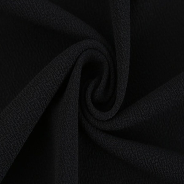 Herrarnas Ärmlös Huvtröja Gym Tröja Väst Topp Hudvänlig Polyester Solid Färg Svart 2XL