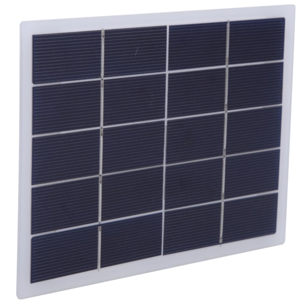 3W 5V polykrystallinsk silisium DIY Solar Panel Laminated Board Batteriplate 170x130mm (3W&#8209;Hvit)