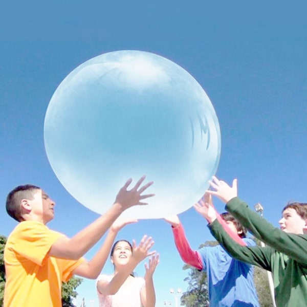 Bubble Ball puhallettava hauska pallo Hämmästyttävä Super Bubble Ball pomppupallo lapsille ulkobileet