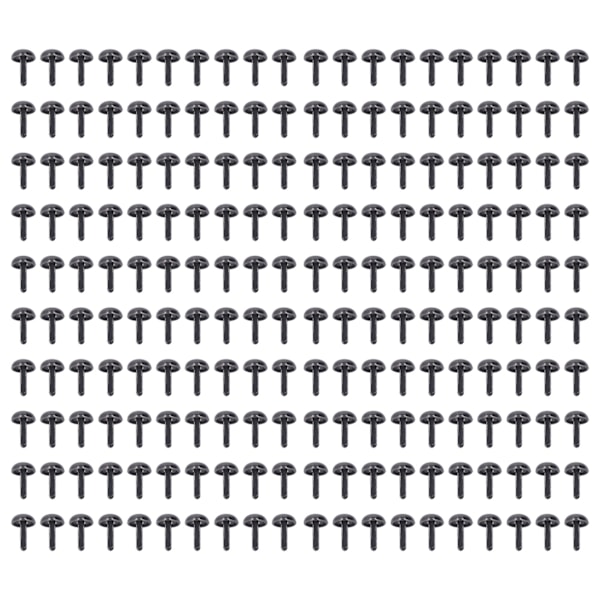 200 st Nithuvuden Dekorativ Trim Högglans Slätare Ytor Bra Seghet Nithuvuden för Väskor Skor Kläder Accessoarer SP15 003