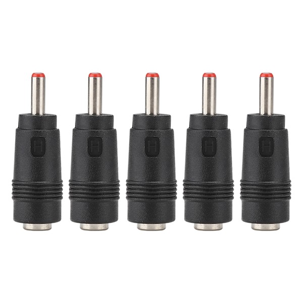 5 KPL 5,5 x 2,1 Naaras - 3,5 x 1,35 MM Uros DC-sovitinliitin Reitittimen Virranmuunnin