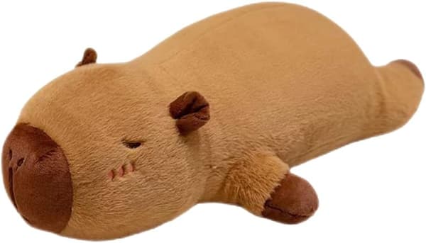 50 cm:n kapybara-pehmolelu, kapybara-pehmolelu, kapybara-pehmoeläin, simulaatio-kapybara-pehmolelu, kapybara-pehmonukke, kapybara-pehmolelu