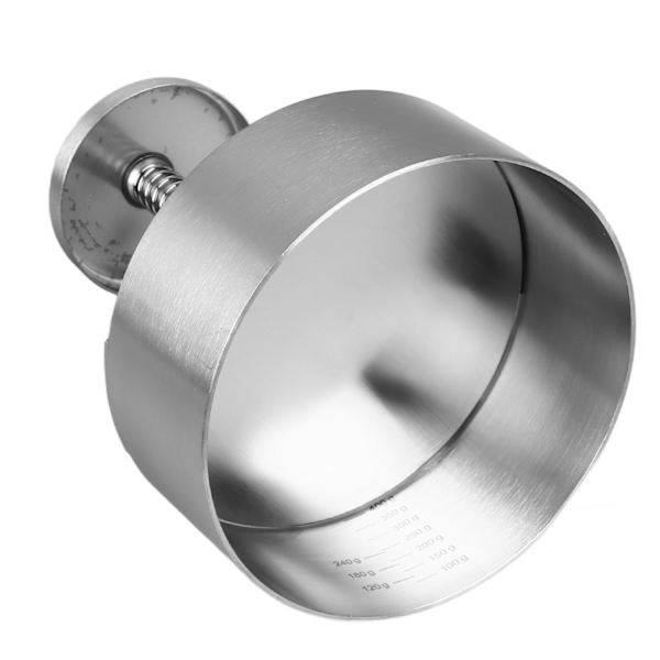 Hamburger-pihvipuristimen muotti 304 ruostumattomasta teräksestä valmistettu hampurilaispuristimen keittiövälineet 11,4 cm