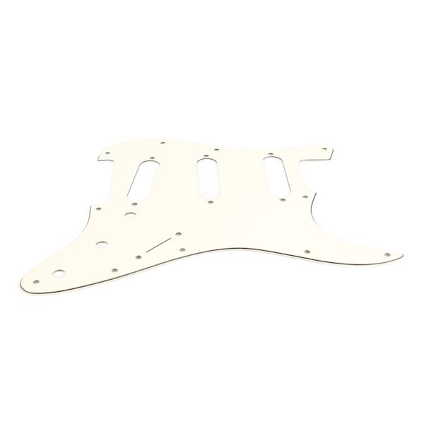 Gitar Pickguard Erstatning Aluminiumsfolie skjerming PVC Ripebeskyttelse Gitar Guard Plate GSSS32