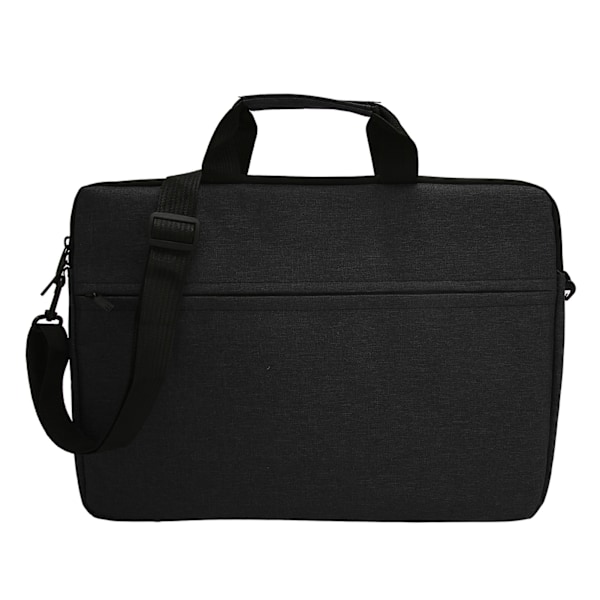 15,6 tums Laptopfodral Vattentätt Polyester Laptopväska Bärbar Notebook Skyddande Väska för Resa Affärsresa Svart