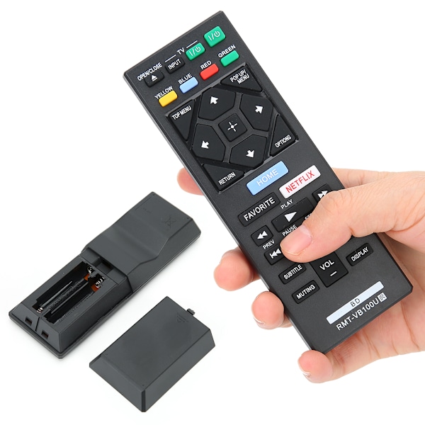 ABS Fjärrkontroll Ersättningstillbehör för SONY RMT VB100U Svart