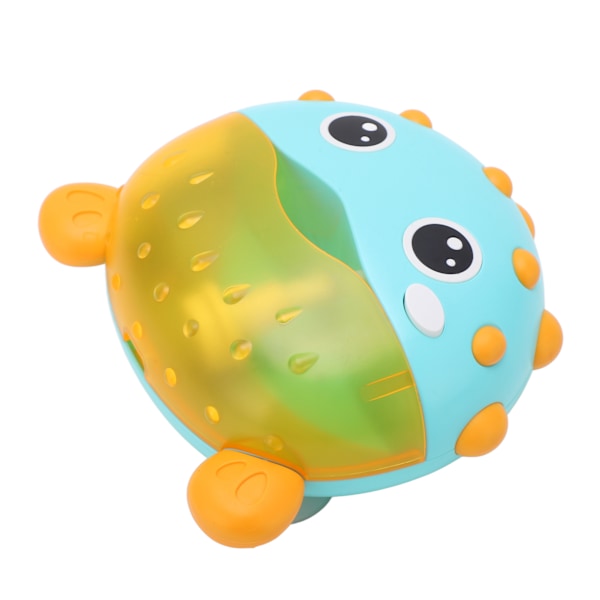 Bubble Maker Automatisk Spott Bubble Blowfish Musik Bubble Machine Babybad Pool Vattenleksaker