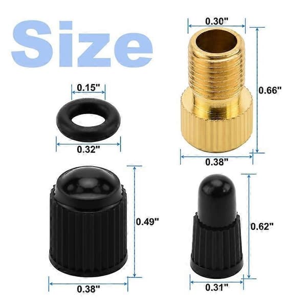 Presta ventiladapter til luftkompressor, Presta ventiladapter til biler