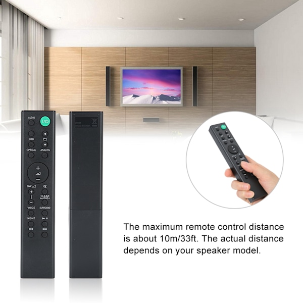RMT‑AH103U Kaukosäätimen Varaosa Soundbar-kaiuttimelle