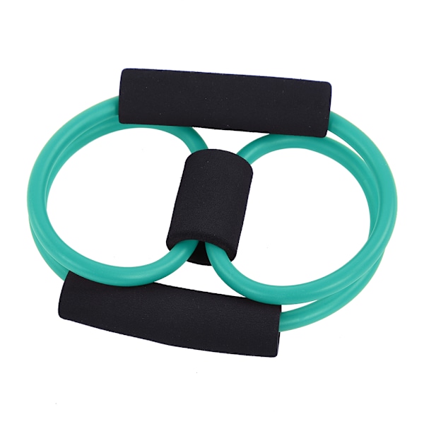 Resistance Stretch Gummiband Träningsrep Rör Träning Fitnessövning för Yoga Gym (grön)