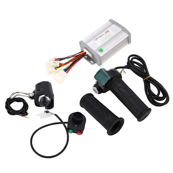 36V 800W El-cykel Controller Styrekit Overstrømsbeskyttelse Børstestyring med Gasgreb Kit til Reparation