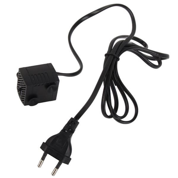 Mini Uppotettava Vedenpumppu Säädettävä Hiljainen IPX8 Vedenkestävä Suihkulähdepumppu Imukappaleella Akvaarioon EU-Pistoke 220‑240V