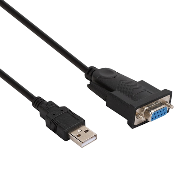 USB 2.0 - RS232 sarjaporttikaapelin muunnin DB9 yleismallin naarasliitinkaapeli 1,5 m