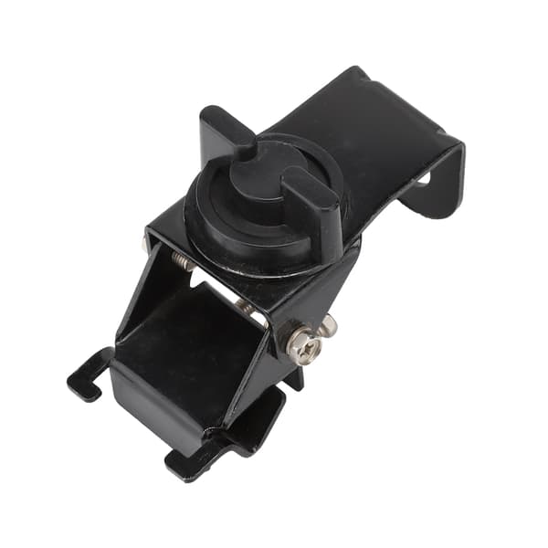 RB56 Sideclips i rustfrit stål til store VHF/UHF og medium HF bilradioantenner (sort)