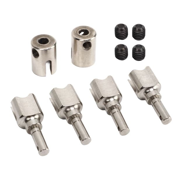 RC Diff Outdrive i Stål - Effektivt Krafttransmissionssystem - Stabil RC Differentialkop til ARRMA 1/7 1/8 RC Biler - Sølv