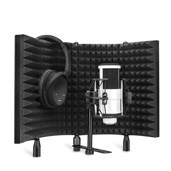 Akustisk Panel Studio EVA Skum Svamp Lydabsorption Mikrofon Skærm Behandling