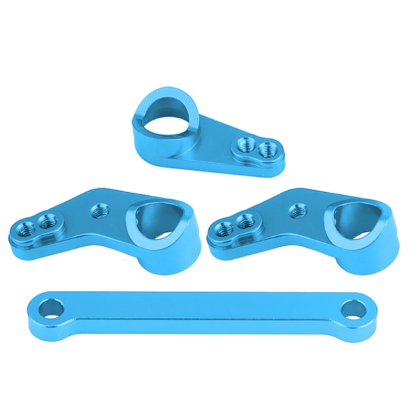 Aluminiumlegering Styrservo Saver Komplett för FS 53633/51805/51806 1/10 skala RC-bil (blå)