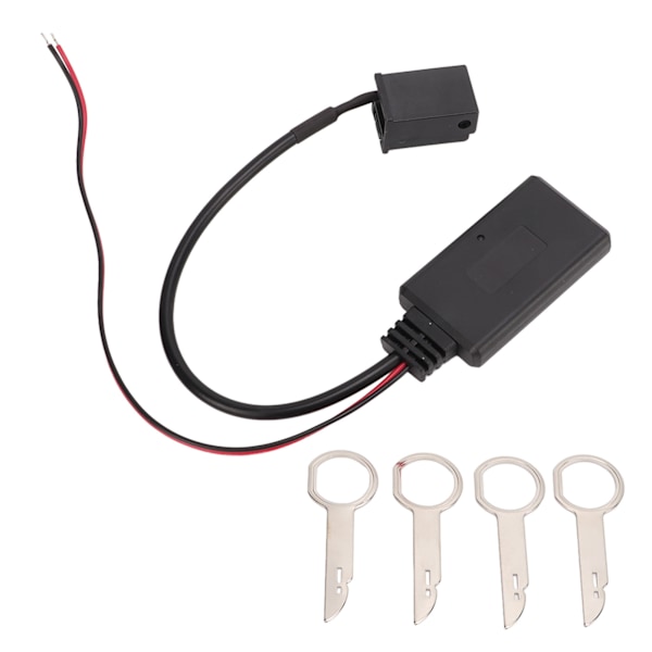 Bluetooth Musikkadapter for Bil Stereo Aux Kabel Erstatning for Ford Mondeo MK3 Focus 2 MK2