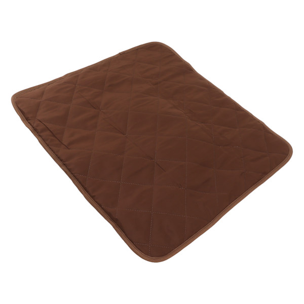 Stolpute Brun Stolputer Pads Anti Slip Vanntett Premium Bomullsmaterial Stolputer for Hjem Reise Bil Kontor