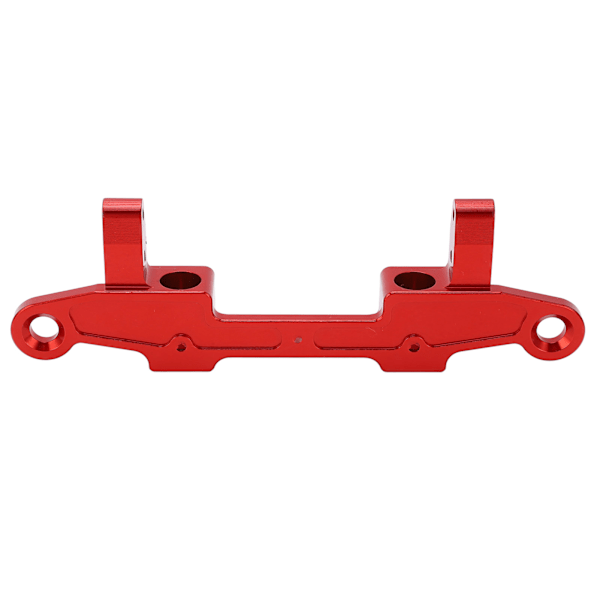 RC takapuskurin kiinnitys CNC-alumiiniseos puskurin kiinnitys Axial 1/6 SCX6 RC-ajoneuvolle Punainen