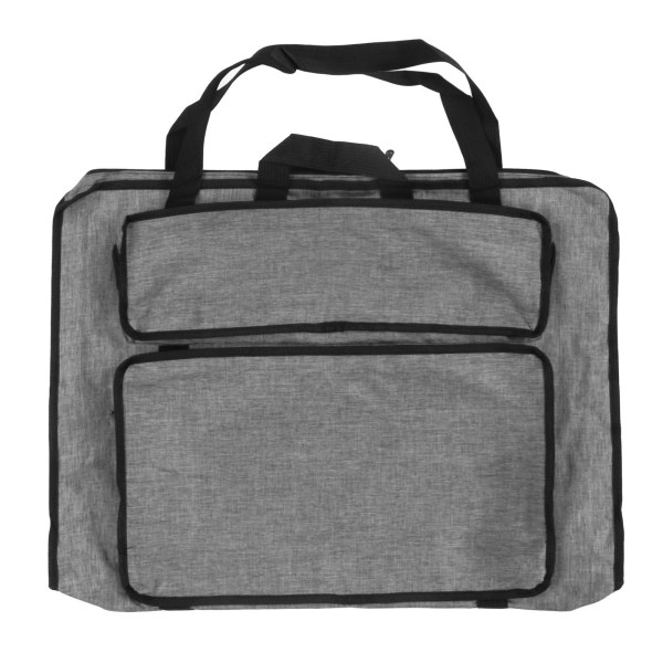 Konstväska Vattentät, hopfällbar bärbar Sketching Board-väska med stor kapacitet för konsttillbehör StorageGrå
