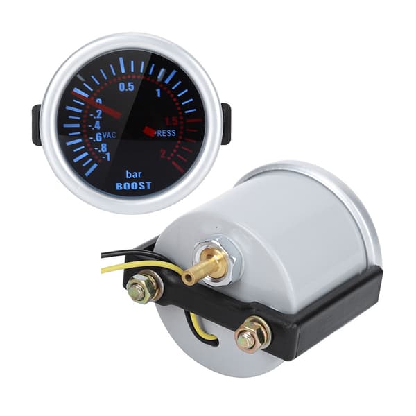 Pointer 52mm/2in Turbo Boost Måler Universal Røgfarvet Linse LED Bar Meter Biltilbehør