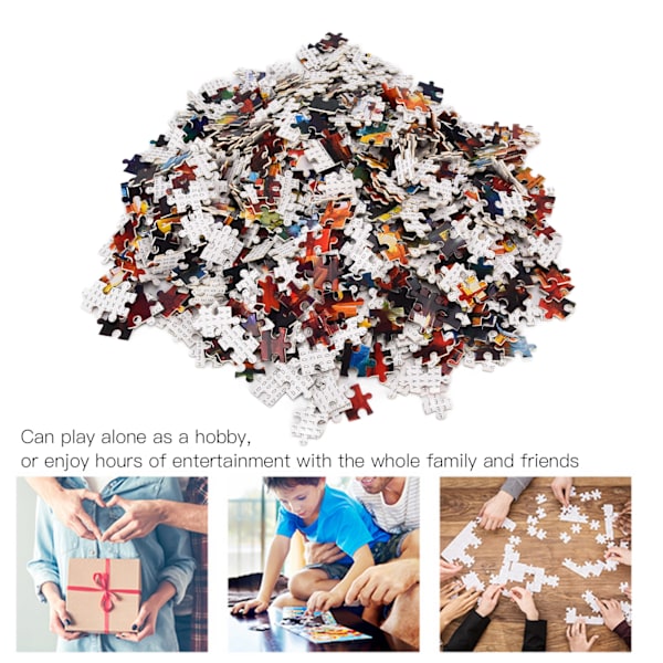 Creative Rainy Walk Puzzle - 1000 brikker | Morsom og utfordrende stikksaggave