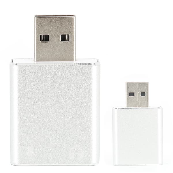 USB Lydkort 7.1 Kanal DriveFree Lydinterface Lydkort Adapter til Notebook
