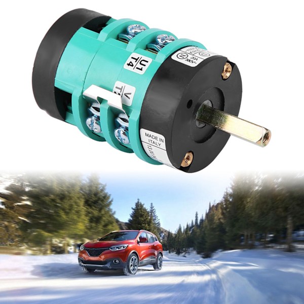 220V/380V Däckbytar Maskin Motor Framåt Bakåt Växel Vändbord Pedalbrytare 20A (B)