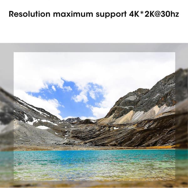 4Kx2K 30HZ Display Port DP Hann til HDMI Hunn Adapter Passiv Konverterer