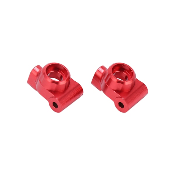2 stk RC bil bagaksel faste kop sæder Aluminiumlegering Styrkop til LOSI 1/18 Mini T 2.0 2WDRed