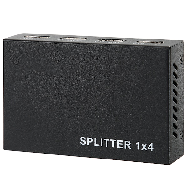 HDMI Splitter 1 Indgang 4 Udgang Switch 4 Port Hub Repeater Forstærker V1.4 3D 4K 1080p