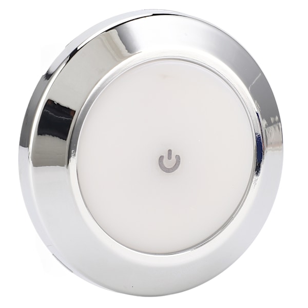 2,8 tommers RV-kuppellampe DC 12V LED-innvendige taklamper med berøringsbryter for RV-yachter