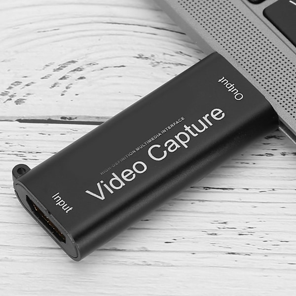 HD Video Capture Card Record Box 4K 1080P HDMI til USB 2.0 til PS4 Streaming Spiloptagelse