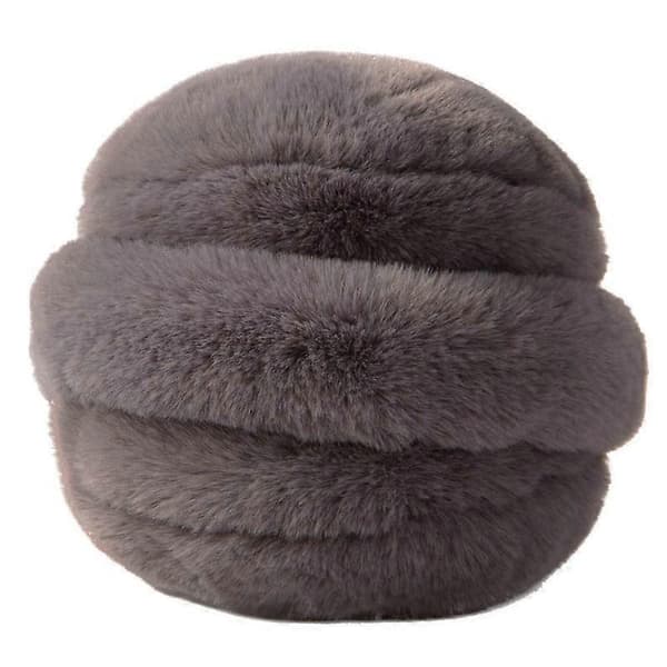 Foldable Earmuffs, Adjustable Faux Fur Earmuffs for Winter