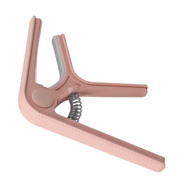 Guitar Capo Clip -kiinnike liukumattomalla pisteellä Universal Great Protection Ukulele Electric Guitar Capo Pink