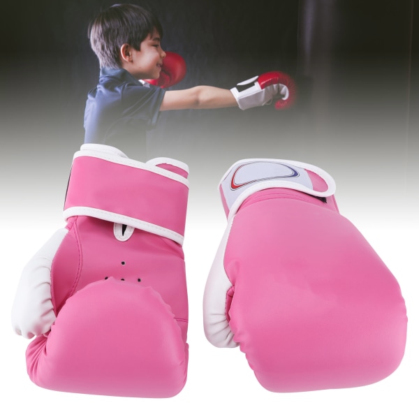Boksehandsker til børn - Pink sparringshandsker til drenge og piger, ideelle til træning og boksesæk